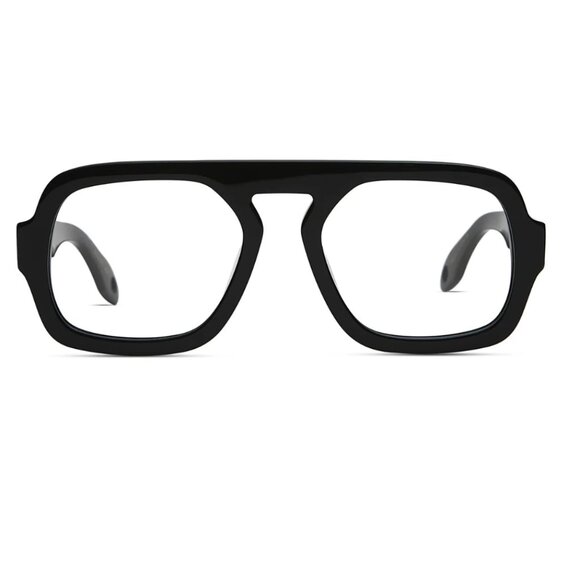 Elisa Johnson JANE IN GLOSS BLACK OPTICAL LENS - Picture 1 of 7